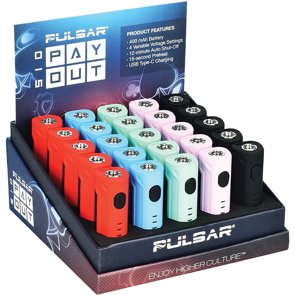 Pulsar Payout 510 Cartridge Battery (25 count)