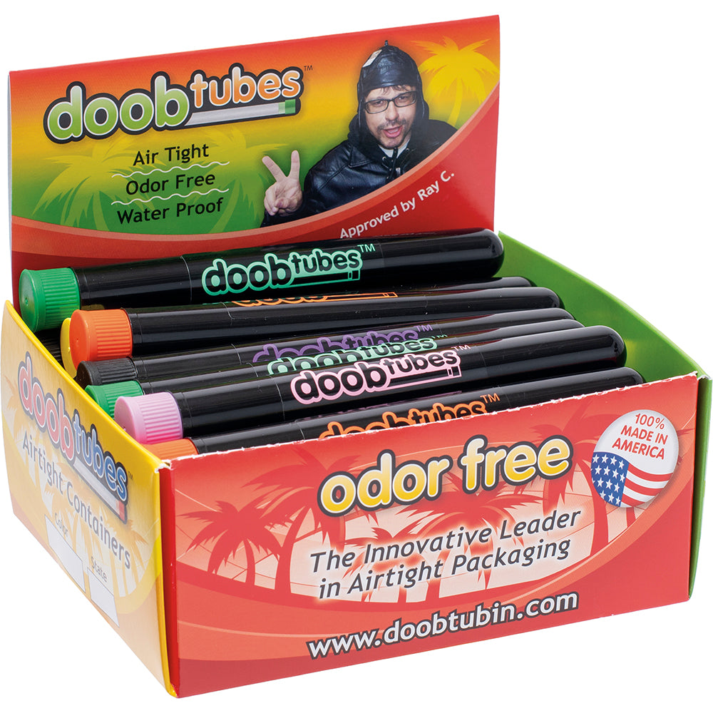 Large Black Doob Tubes (25 count)