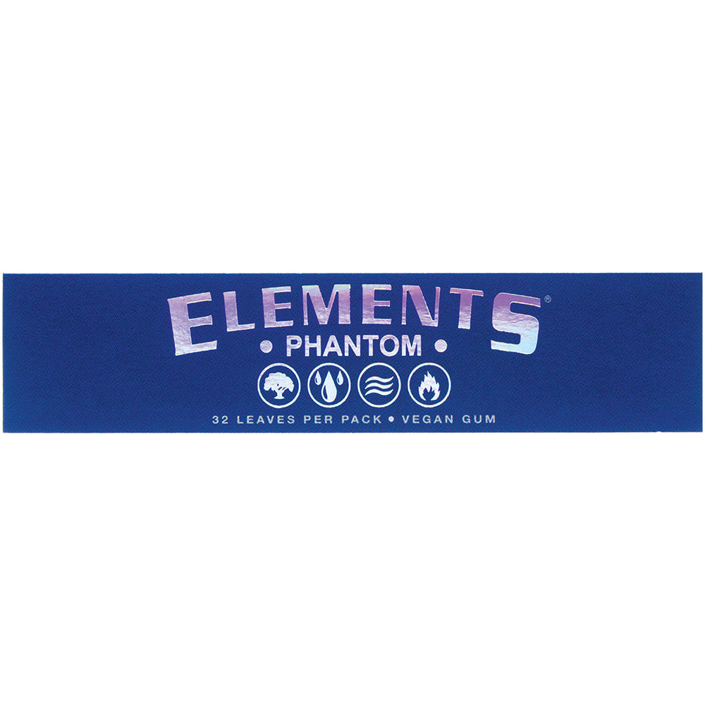 Elements Phantom Rolling Papers - King Size Slim (50 Count)