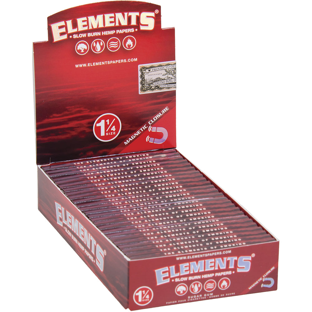 Elements Hemp 1 1/4" Rolling Papers (25 Count)