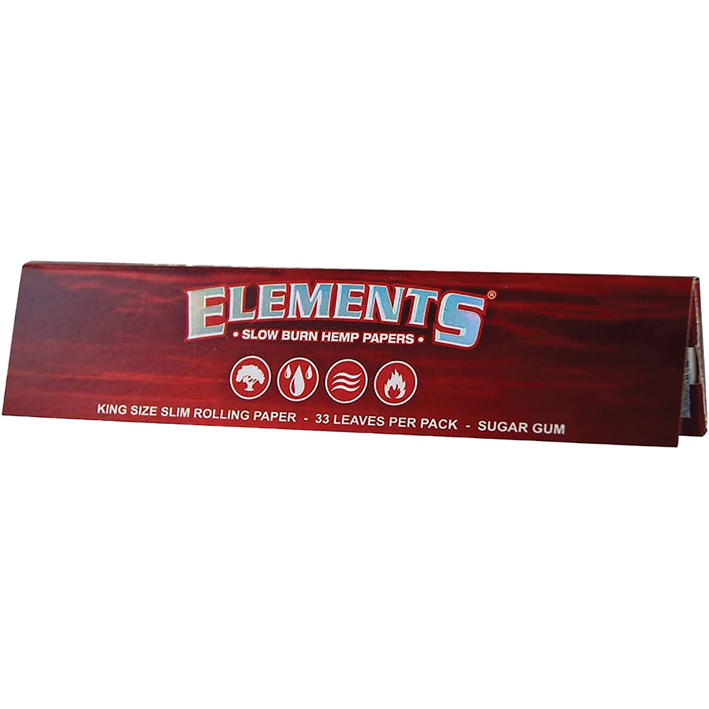 Elements Hemp King Slim Rolling Papers (50 count)