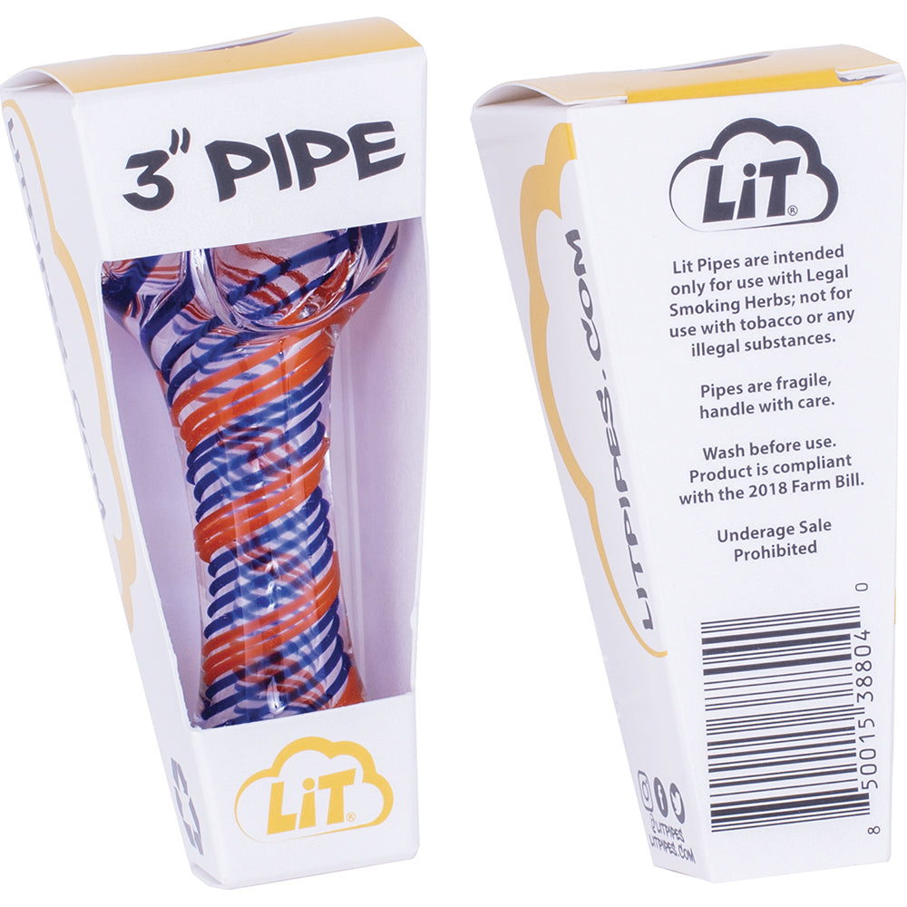 3" Hand Pipes (12 Count)