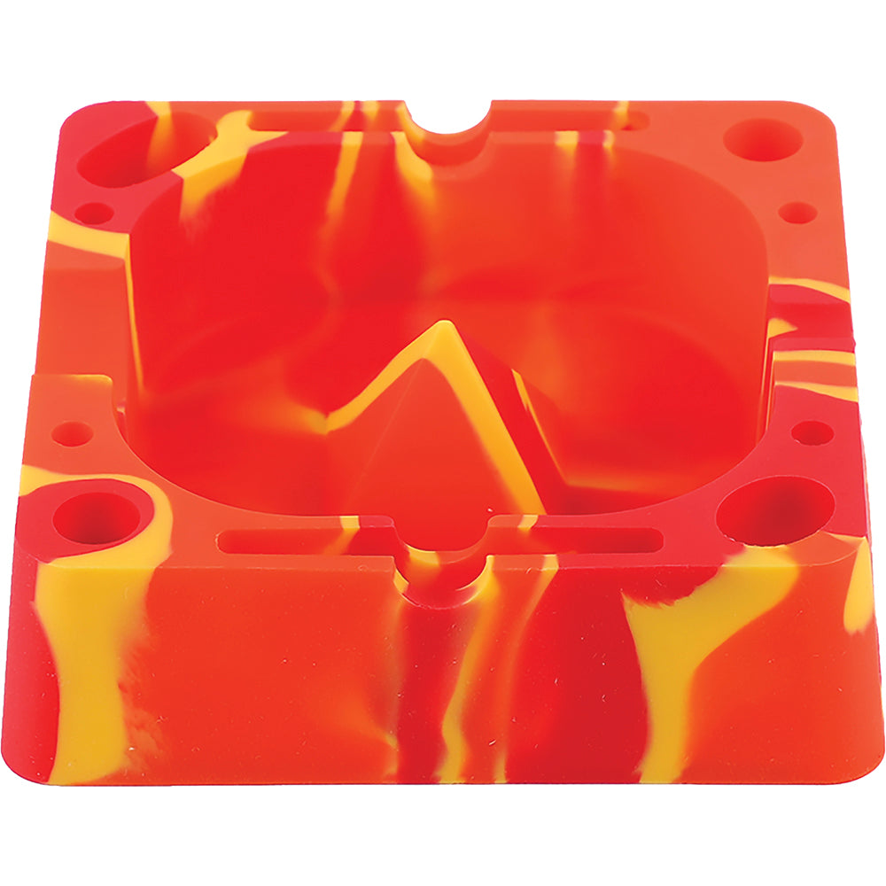 Square Silicone Ashtray (6 count)
