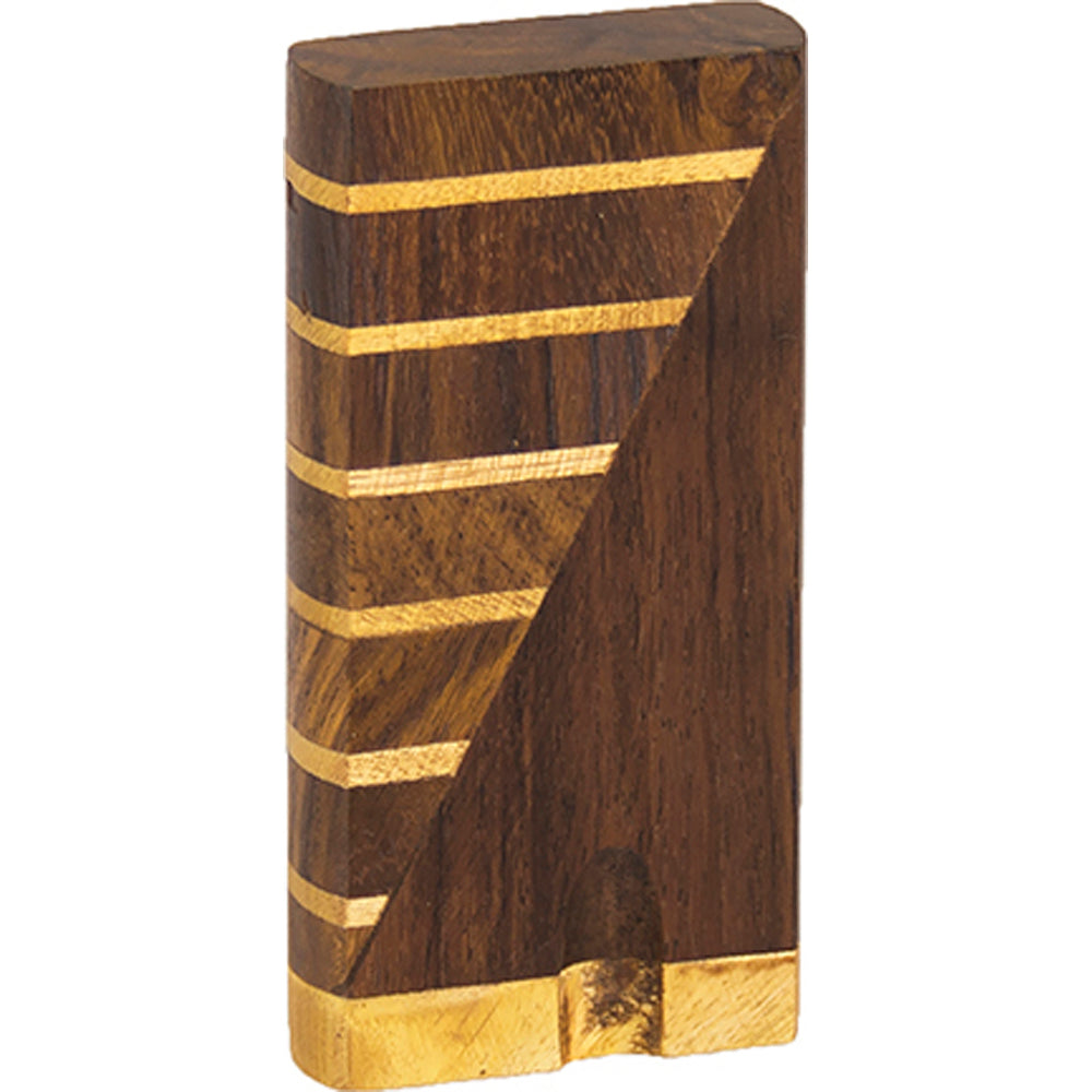 Large Wood Dugout (Gold Finish)