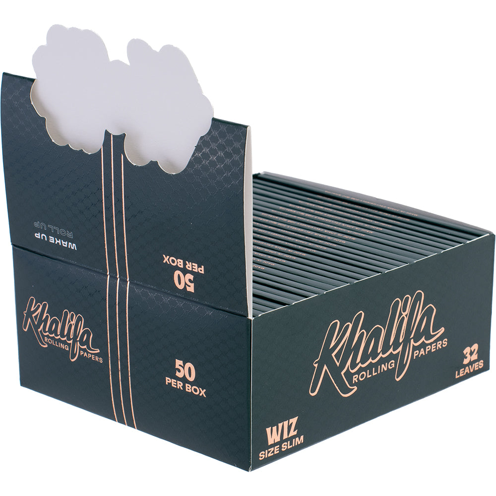 Khalifa Wiz (King) Size Slim Rolling Papers (50 Count)