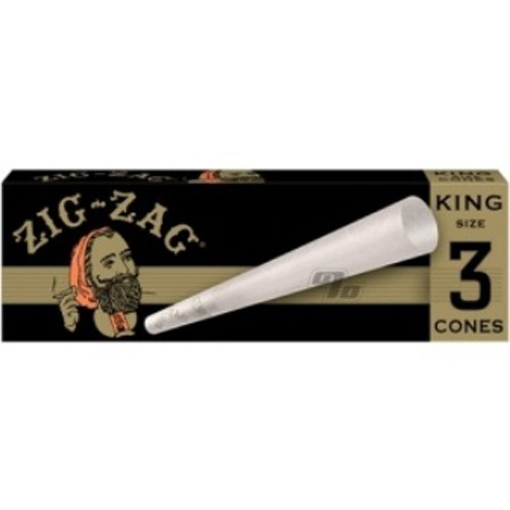 Zig Zag 3-Pack Classic Cones - King Size (24 Count)