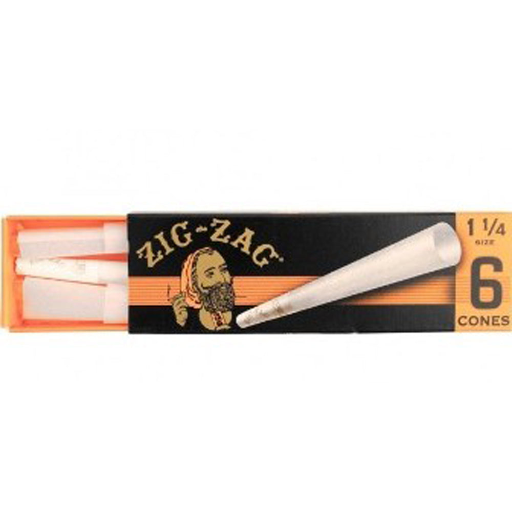 Zig Zag 6-Pack Classic Cones - 1 1/4 (24 Count)