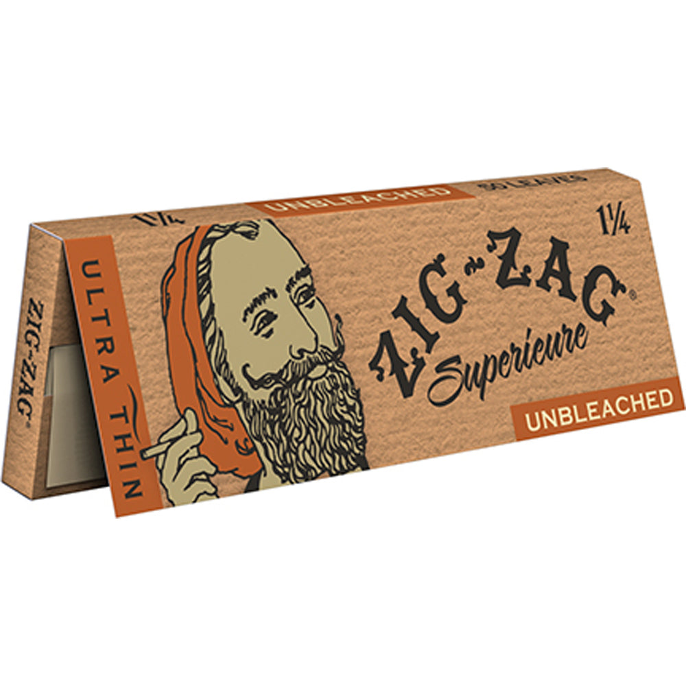 Zig Zag Unbleached 1 1/4 Rolling Papers (24 Count)