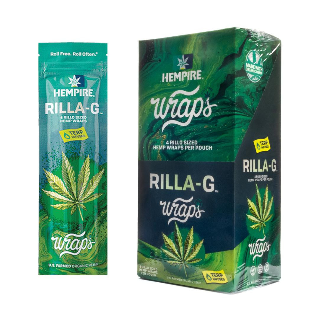 Hempire Rilla G Hemp Wraps (60 count)