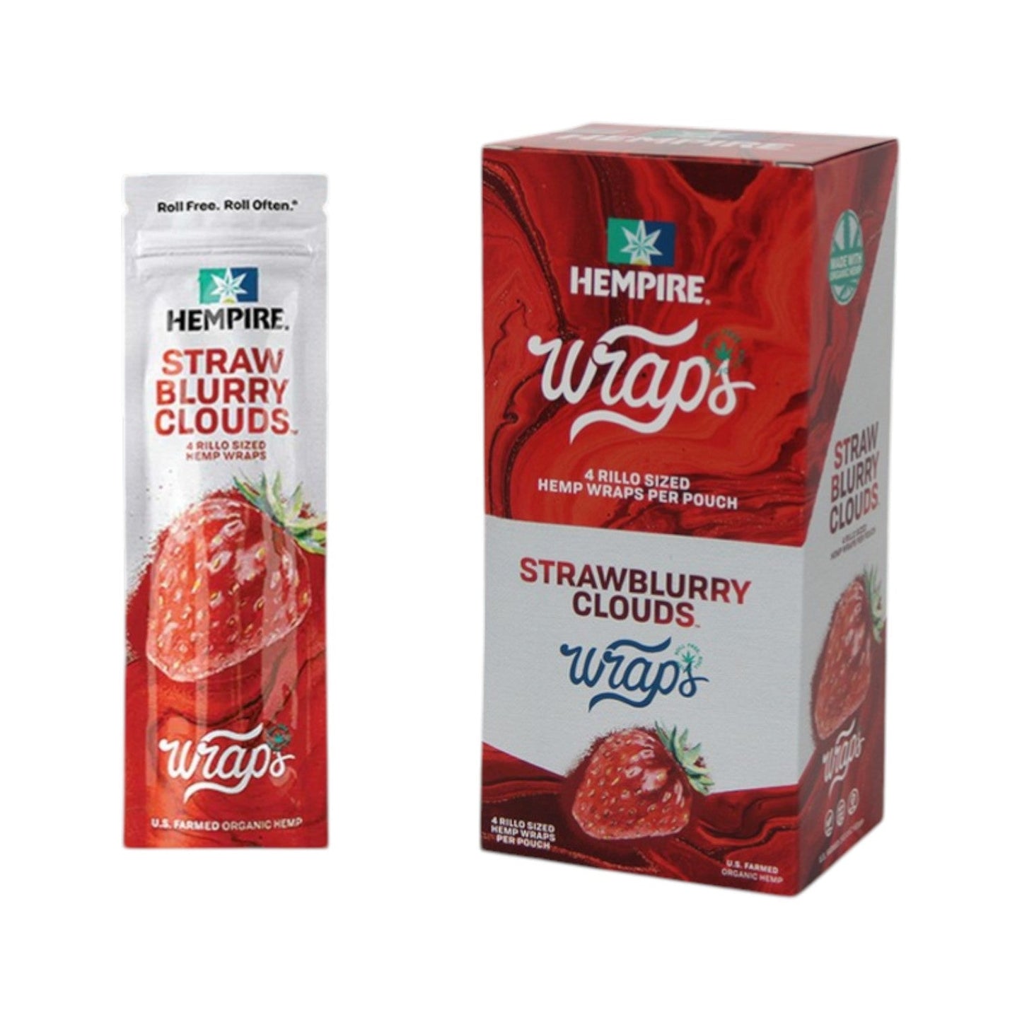 Hempire Strawberry Hemp Wraps (60 count)
