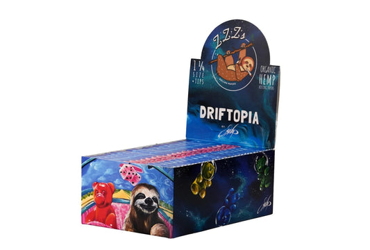 ZZZ's 'Driftopia' Rolling Rapers + Tips - 20 Count (1 1/4")