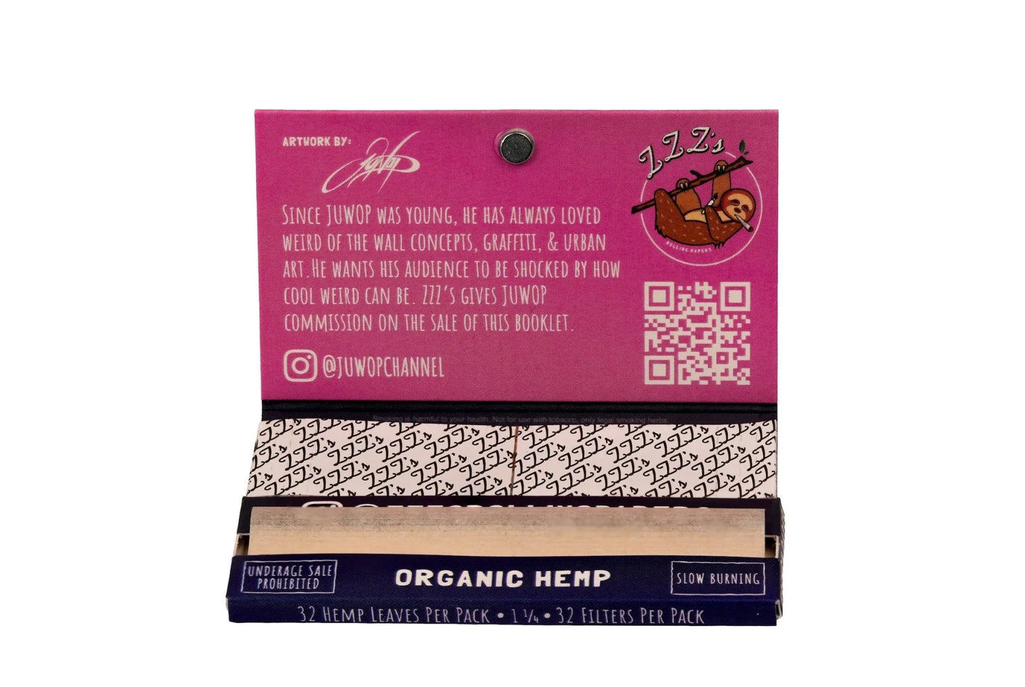 ZZZ's 'Driftopia' Rolling Rapers + Tips - 20 Count (1 1/4")