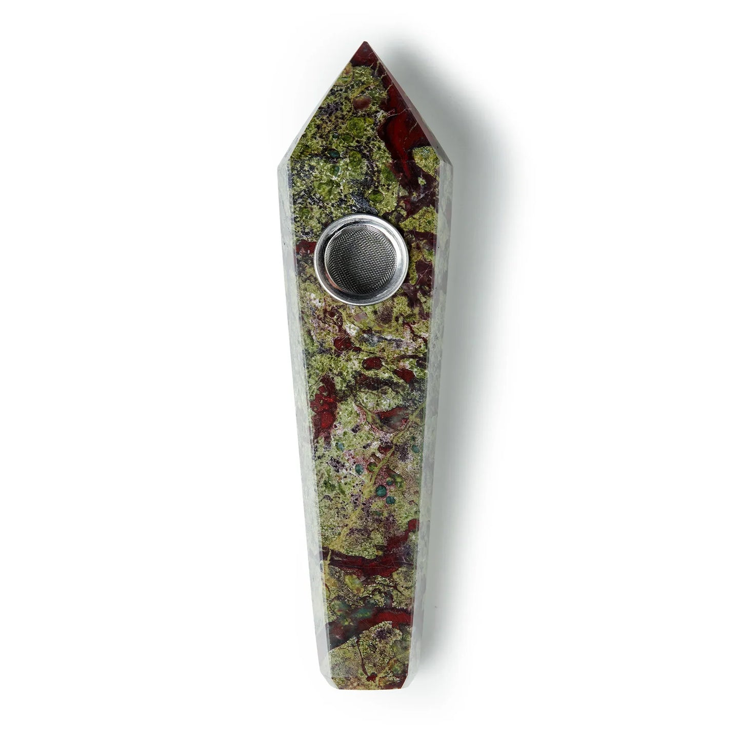 Dragon's Blood Gemstone Pipe