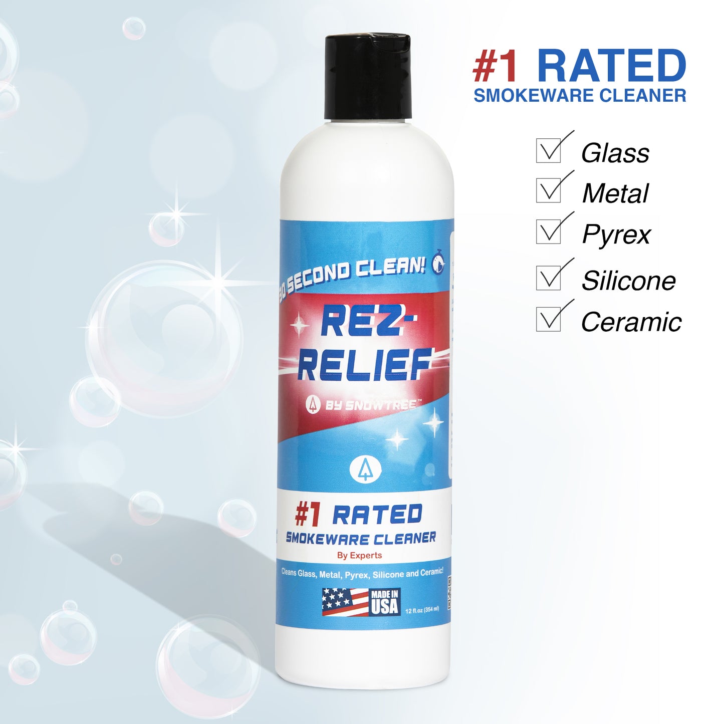 Rez Relief Cleaning Solution (Case of 12)