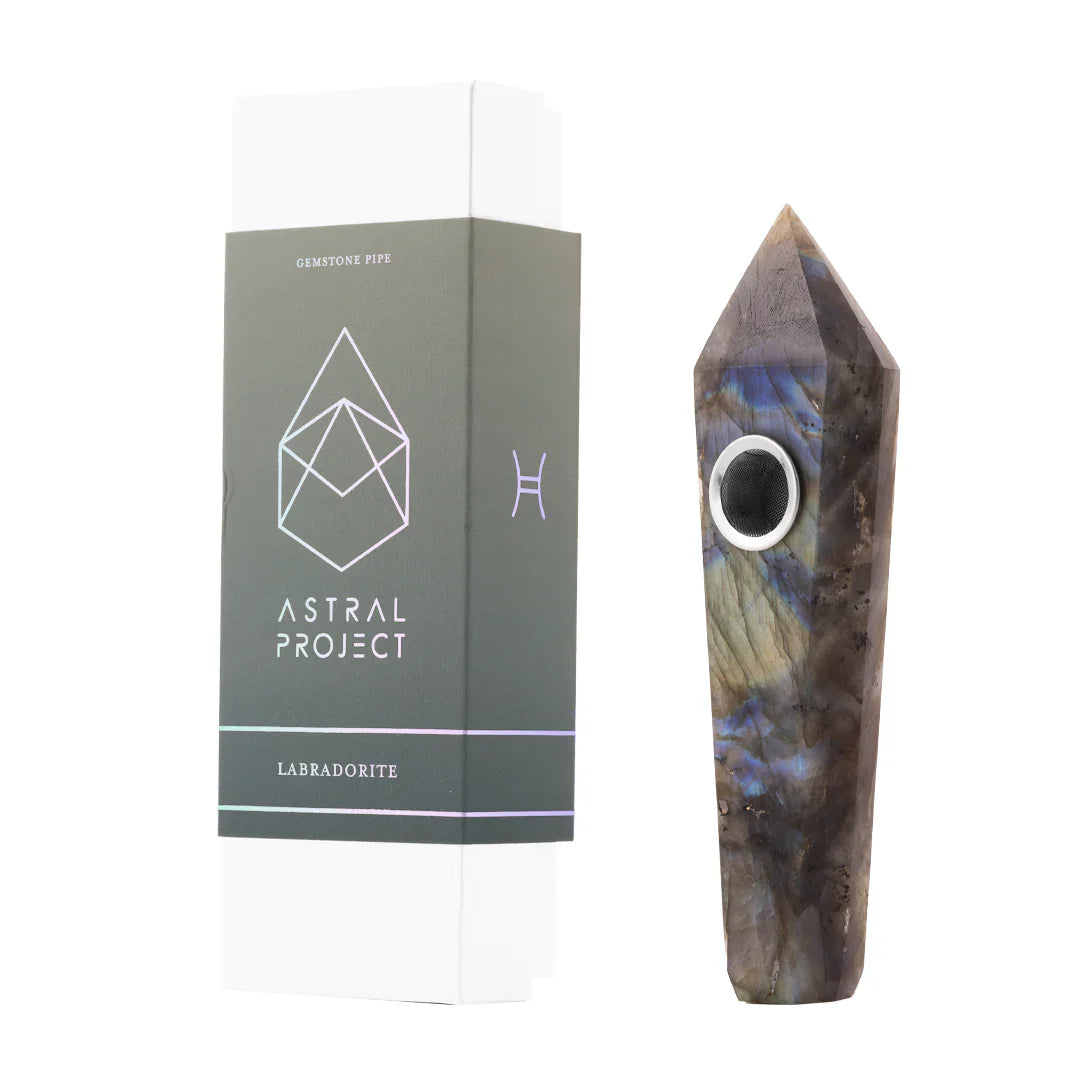 Labradorite Gemstone Pipes