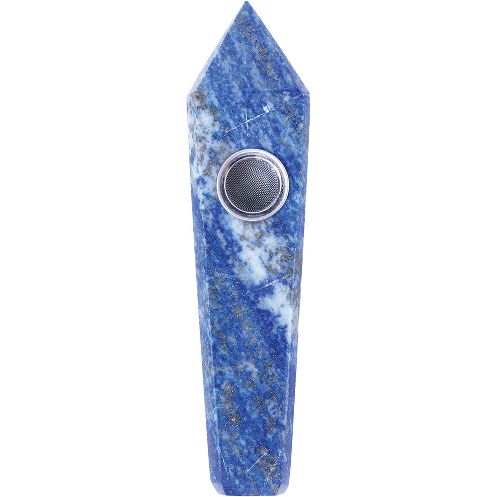 Lapis Lazuli Gemstone Pipe