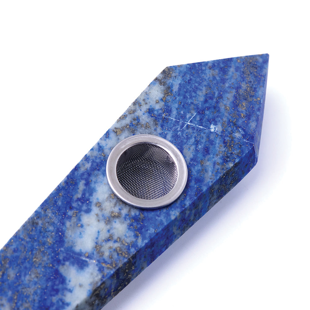 Lapis Lazuli Gemstone Pipe