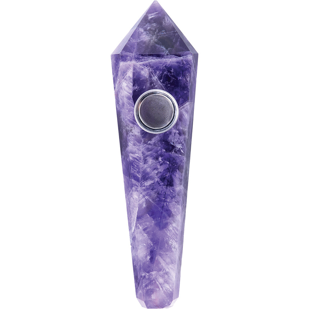 Amethyst Gemstone Pipe