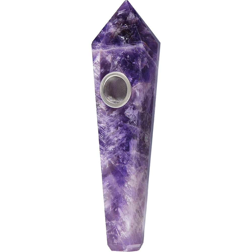 Amethyst Gemstone Pipe