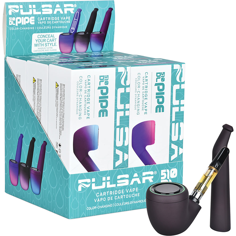 Pulsar 510 DL Pipe Thermo Series Conceal Cartridge Battery (6 Count)