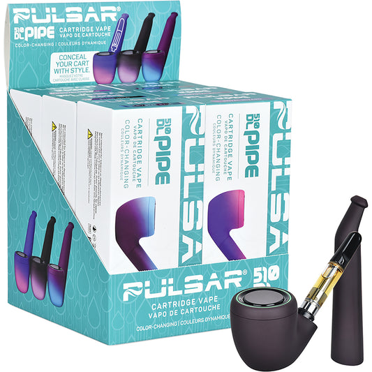 Pulsar 510 DL Pipe Thermo Series Conceal Cartridge Battery (6 Count)