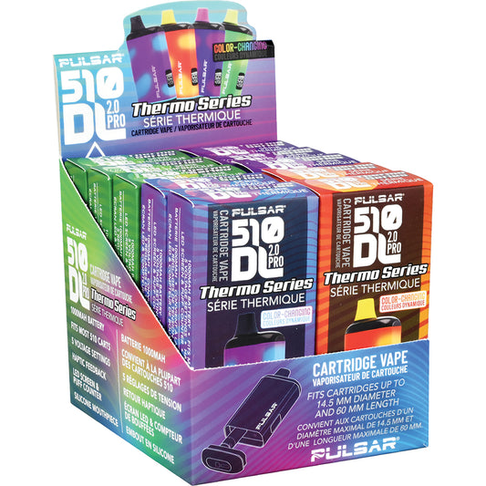 Pulsar 510 DL 2.0 Pro Thermo Series Conceal Cartridge Battery (10 count)