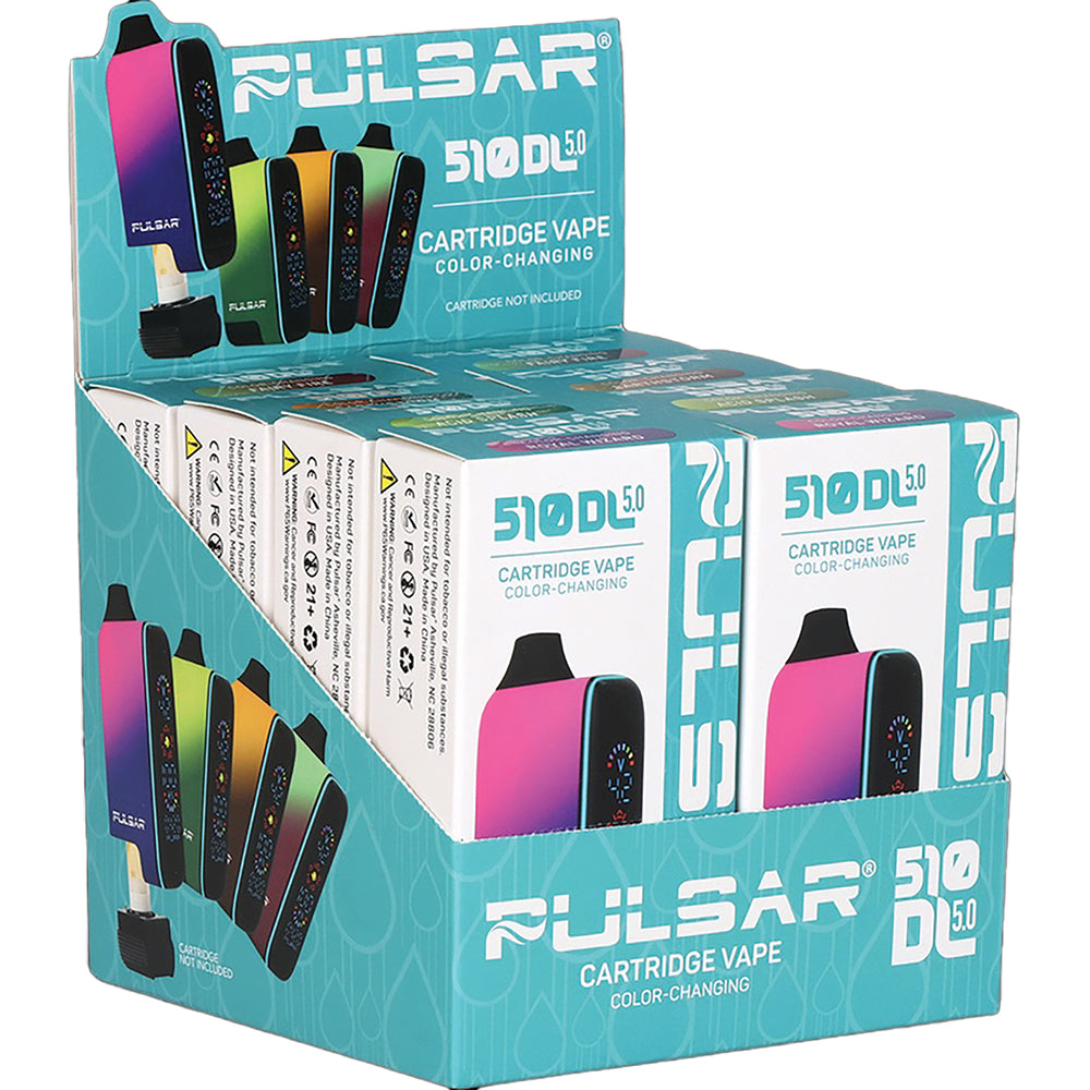 Pulsar DL 5.0 Digital Screen 510 Cartridge Battery - Thermo Series (8 count)