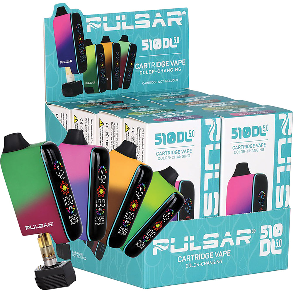 Pulsar DL 5.0 Digital Screen 510 Cartridge Battery - Thermo Series (8 count)