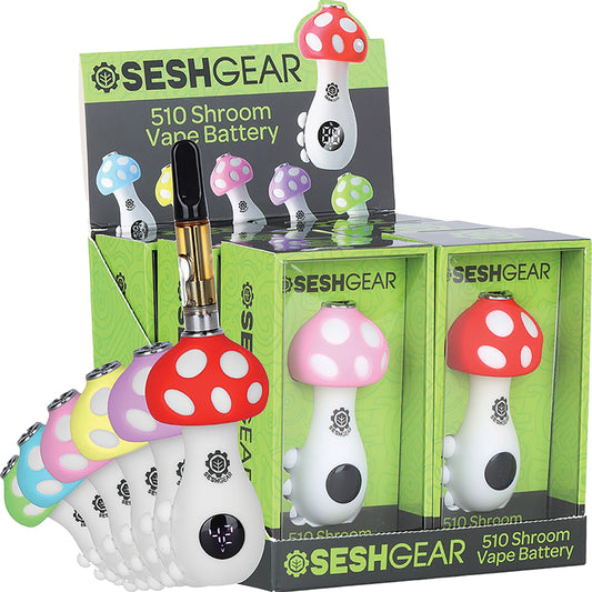 Mushroom 510 Cartridge Battery (6 Count)