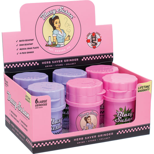 Blazy Susan x Herb Saver Large Grinder Display (6 count)