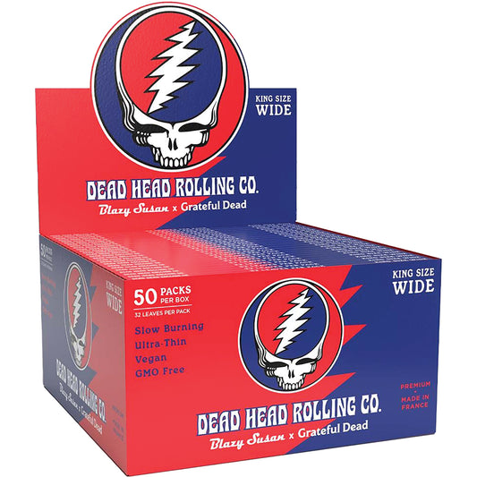 Grateful Dead x Blazy Susan Rolling Papers - 50 ct. (King Size Wide)
