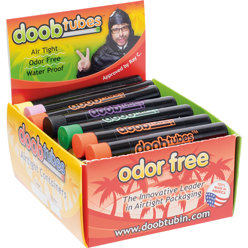 Small Black Doob Tubes (25 count)