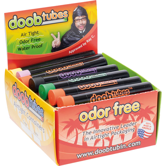 Small Black Doob Tubes (25 count)