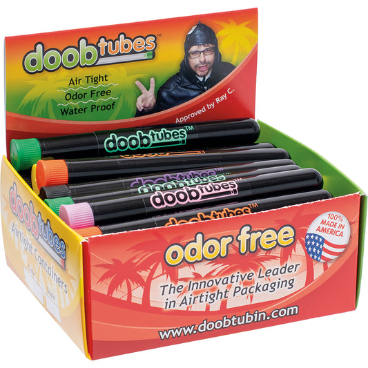 Large Black Doob Tubes (25 count)