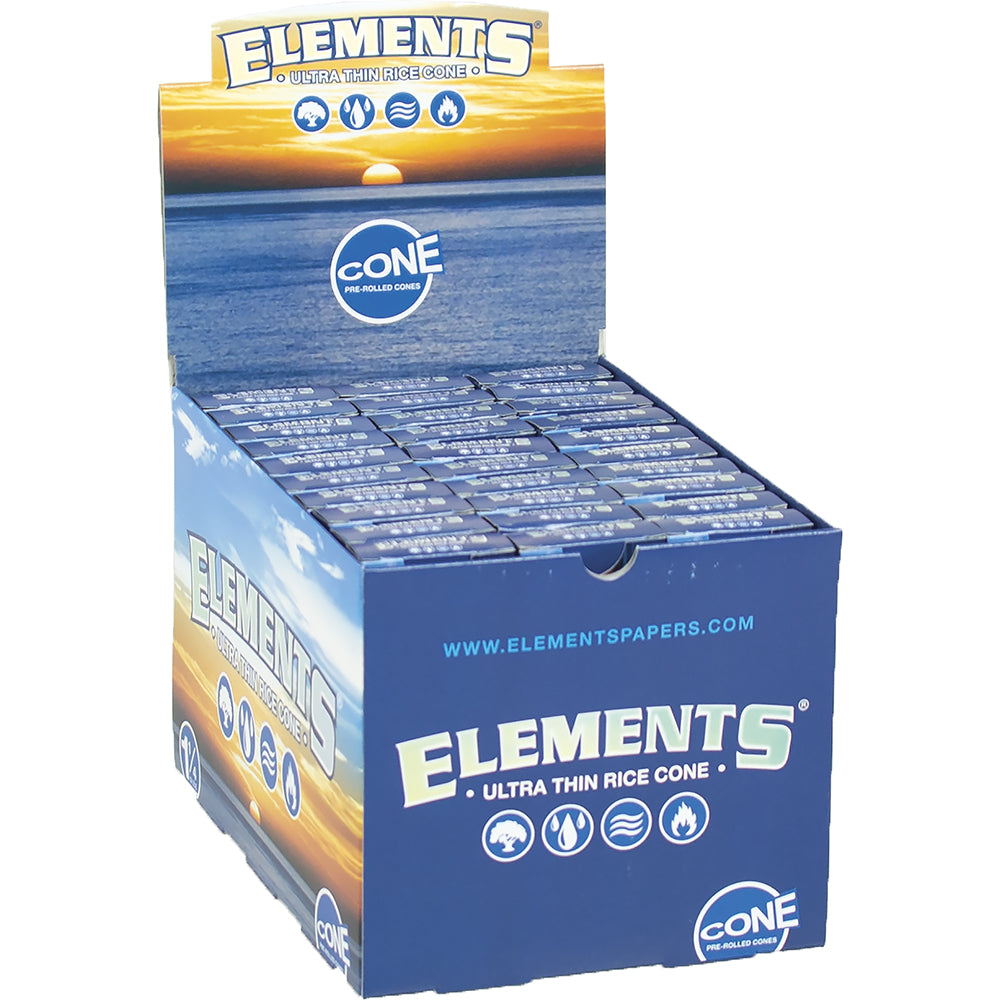 Elements 6-Pack 1 1/4" Size Cones (30 count)