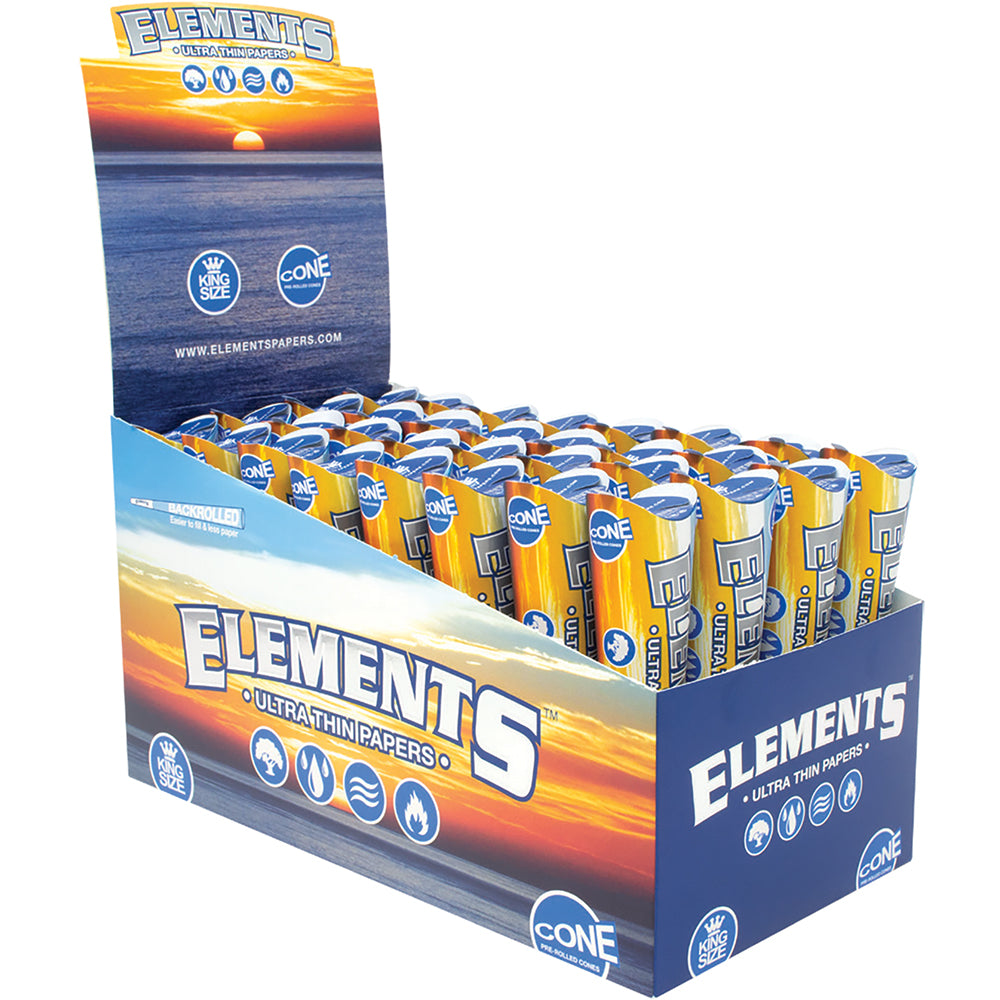 Elements 3-Pack King Size Cones (32 count)
