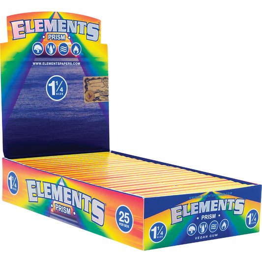 Elements Prism Rolling Papers - 1 1/4" (25 Count)