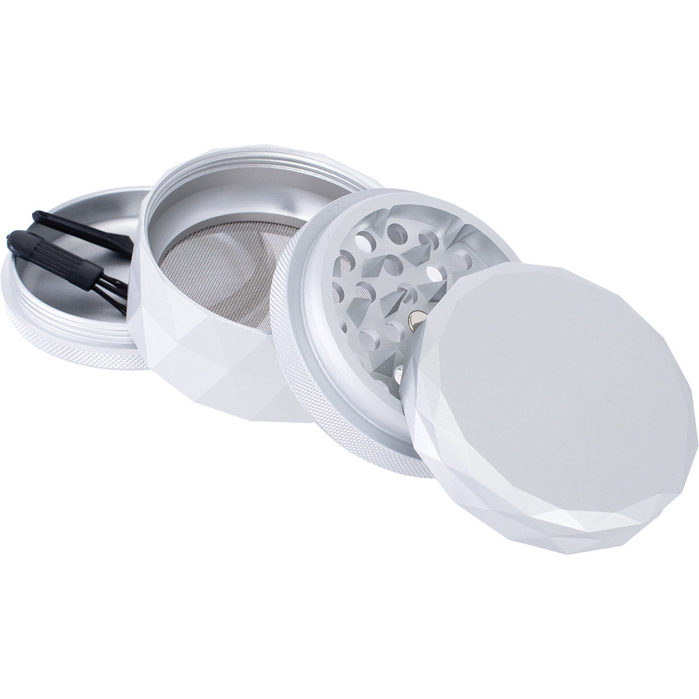 Harlequin Pattern Grinder (Silver)
