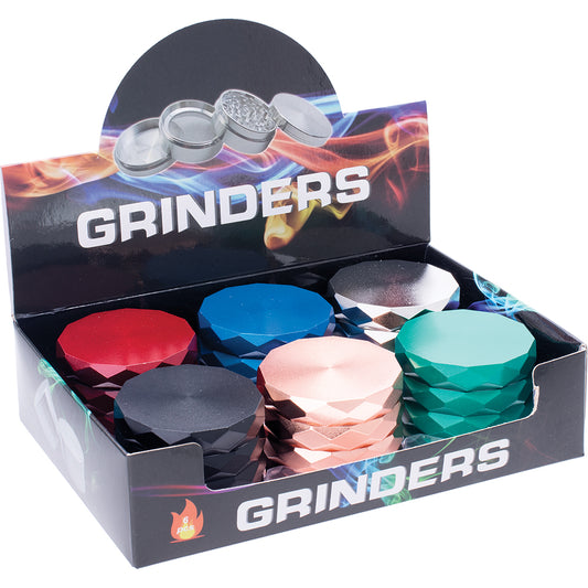 Diamond Pattern Grinder Display (6 count)