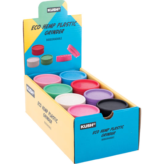 Eco Hemp Plastic Grinder Display (24 count)