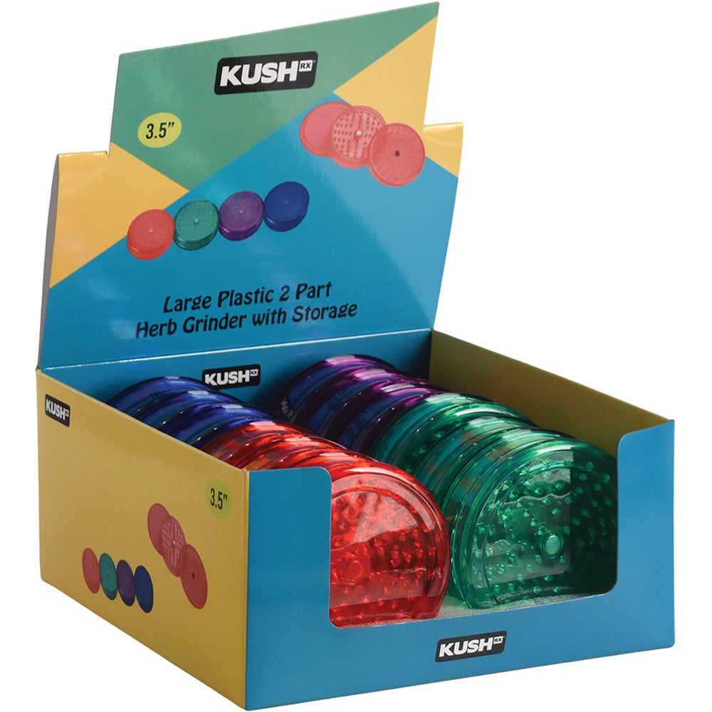 3.5" Plastic Grinder Display (12 count)