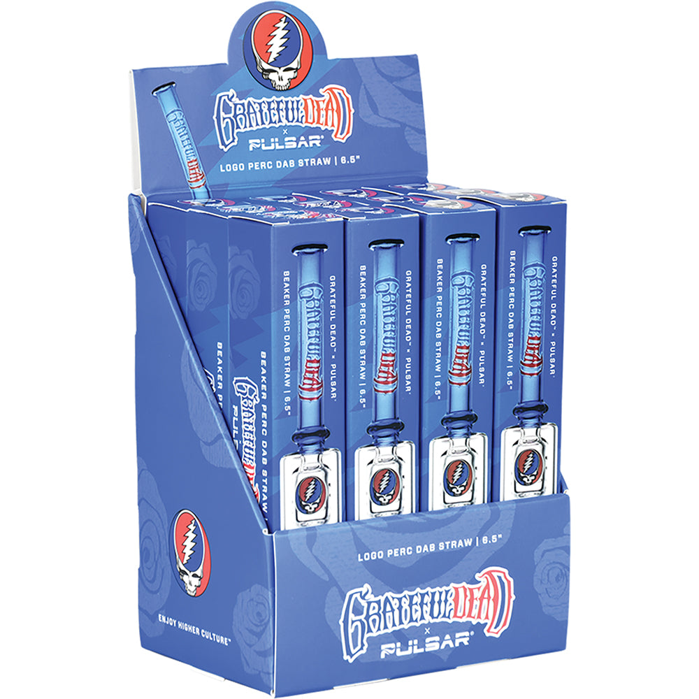 Grateful Dead x Pulsar Steal Your Face Dab Straw