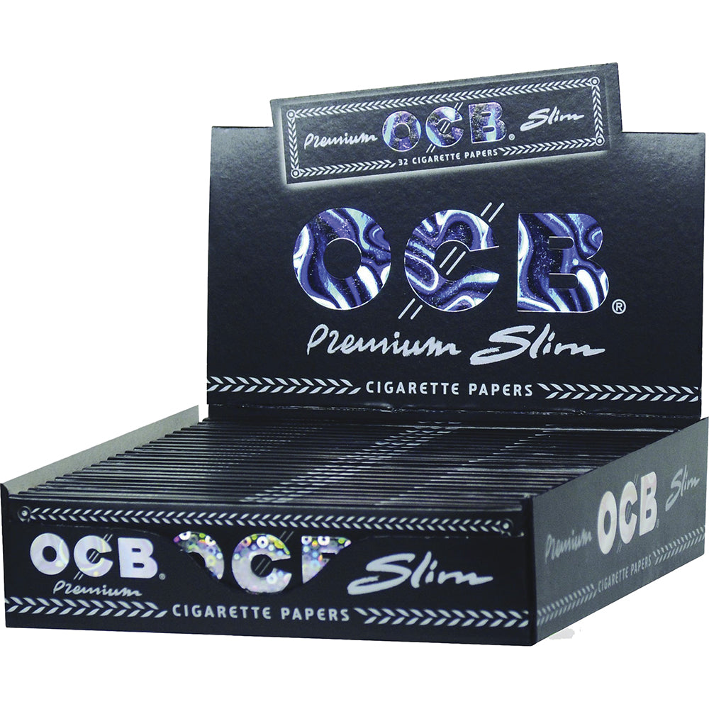 OCB Premium King Slim Rolling Papers (24 Count)