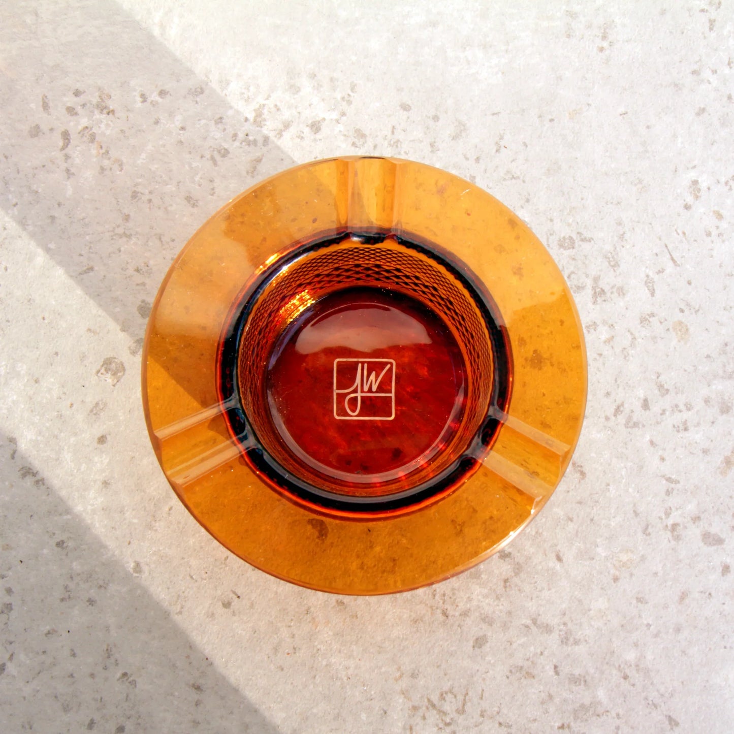 Jane West Twenties Collection AshTray (Amber)
