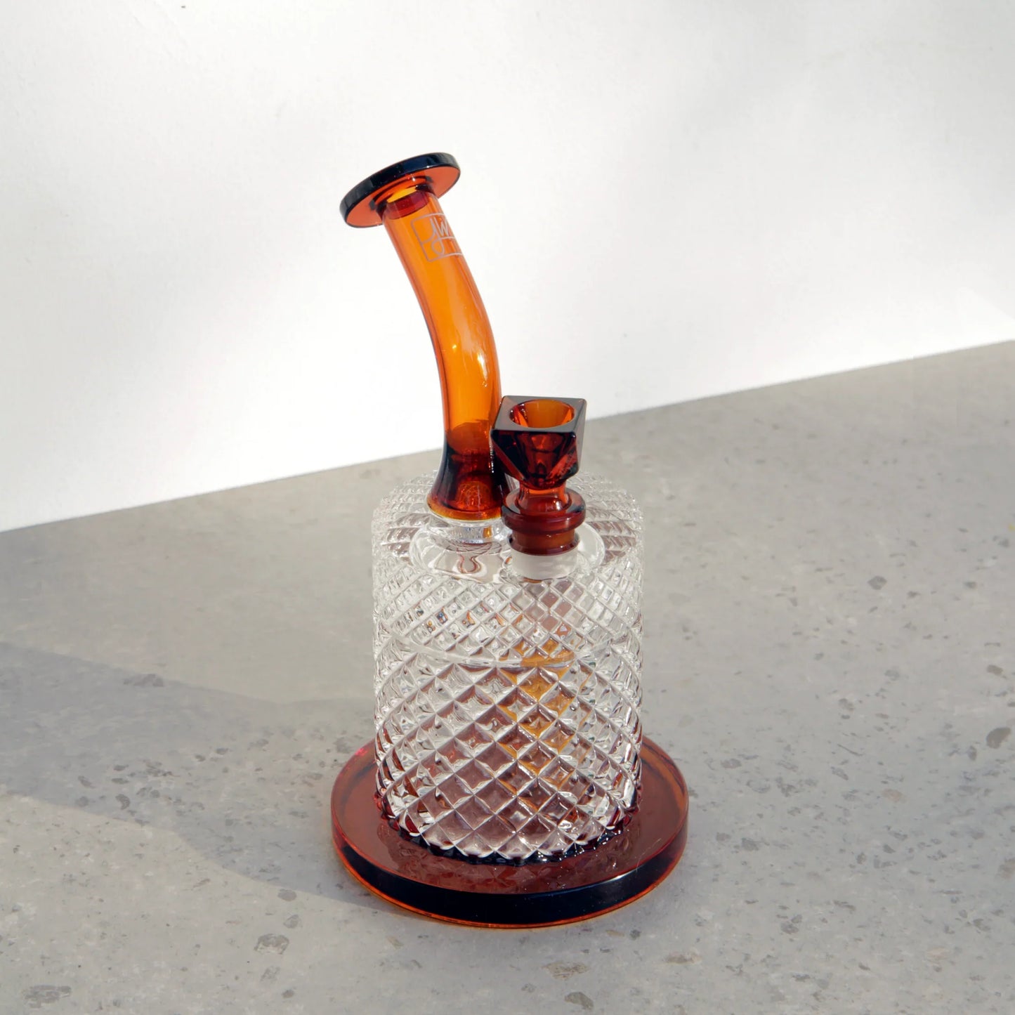 Jane West Twenties Collection Bubbler (Amber)