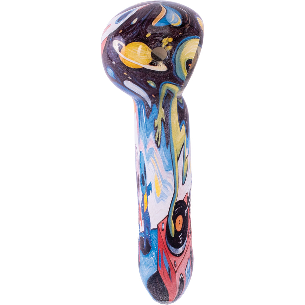 Trippy Glass Hand Pipes (12 Count)