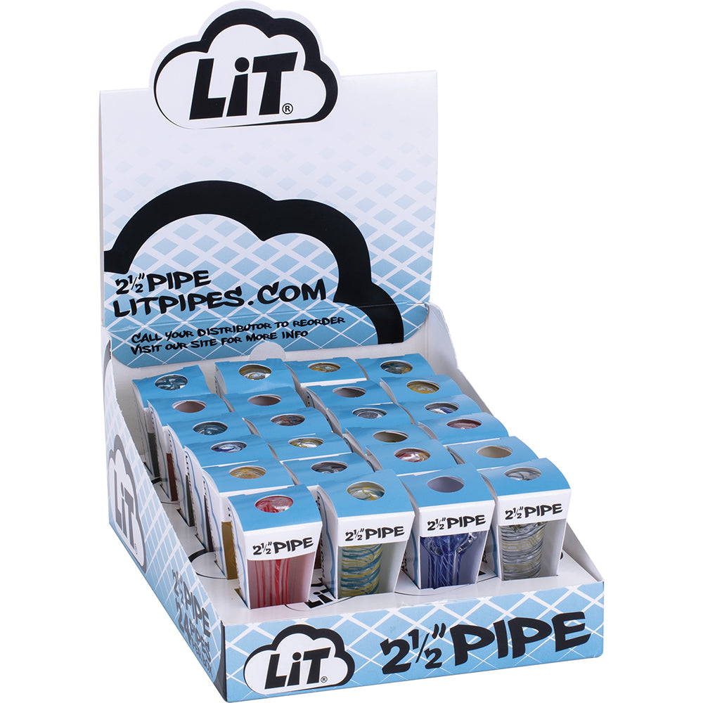 2.5" Hand Pipes (24 Count)