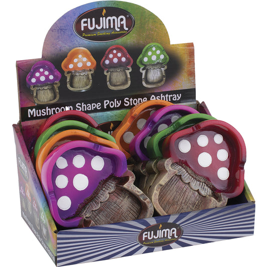 Mushroom Shape Ashtray (8 count)
