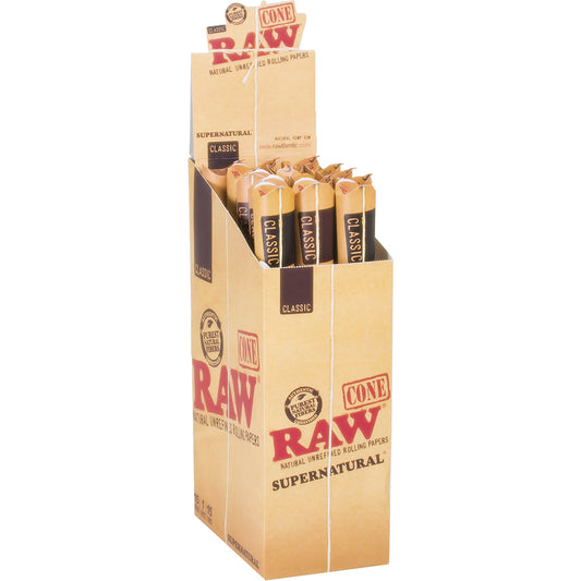 RAW Classic Supernatural Pre-Roll Cone - 15 count