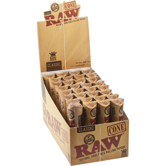 RAW 3-Pack Classic Pre-Roll Cones - 32 count (King Size)